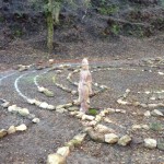 Labyrinth with Kwan Yin